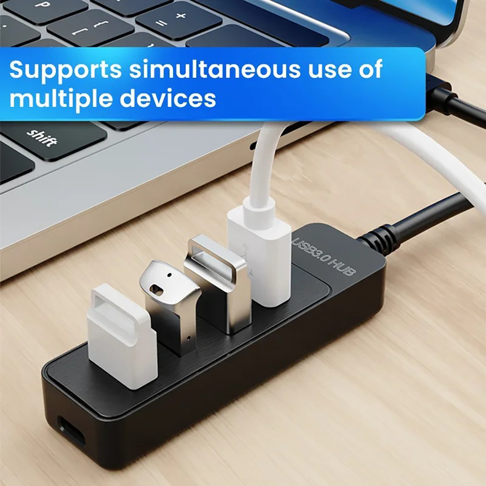 Type C USB A 4 Ports HUB USB T - đánh giá và giá Laptop Accessories Hub