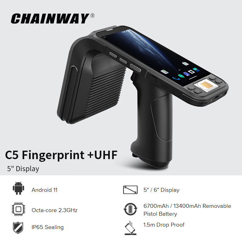 Chainway C5 IP65 Waterproof Ha - đánh giá và giá Fingerprint Reader Usb