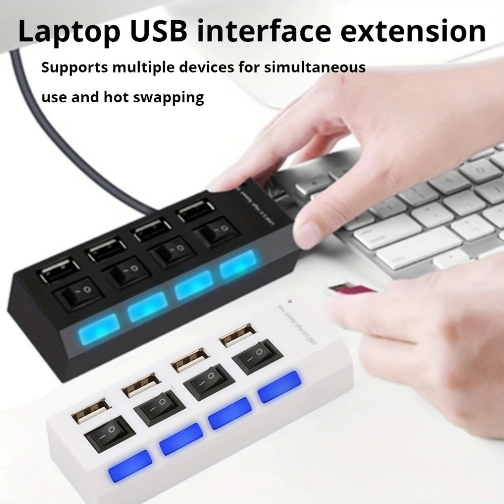 USB 3.0 Hub 4 7 Port Multi USB - đánh giá và giá Laptop Accessories Hub