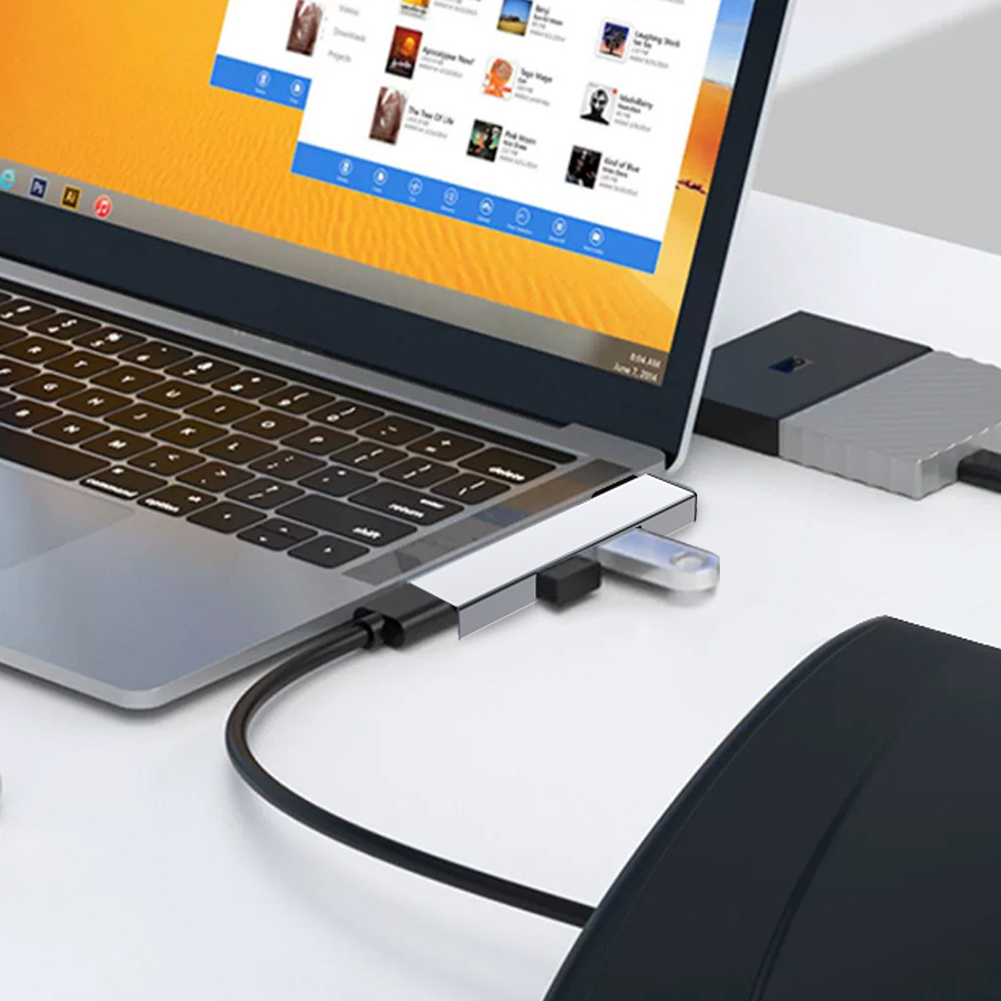 3 In 1 USB Docking Station OTG - đánh giá và giá Laptop Accessories Hub
