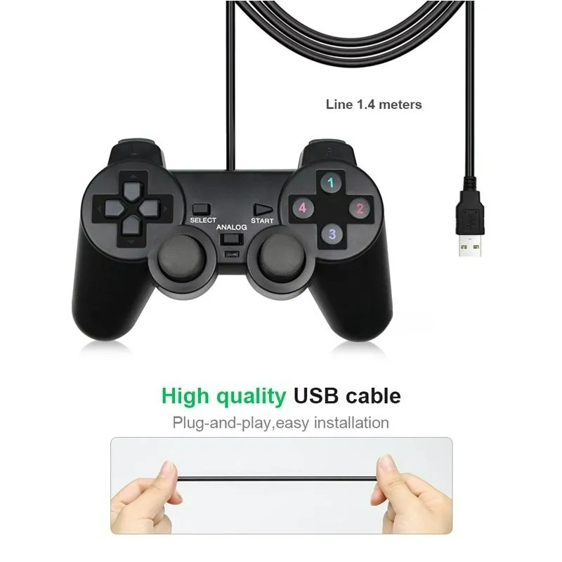 Wired USB PC Gaming Joystick G - đánh giá và giá Laptop Accessories For Programmers