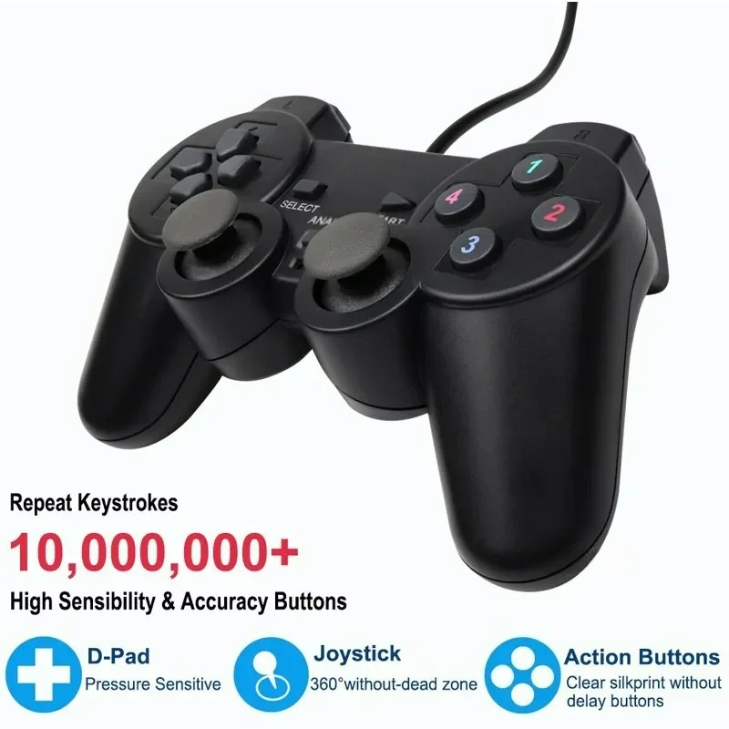 Wired USB PC Gaming Joystick G - đánh giá và giá Laptop Accessories For Programmers