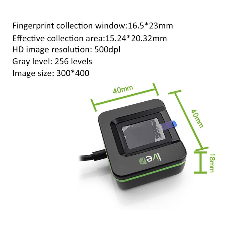 20R Optical Fingerprint Scanne - đánh giá và giá Fingerprint Reader Usb