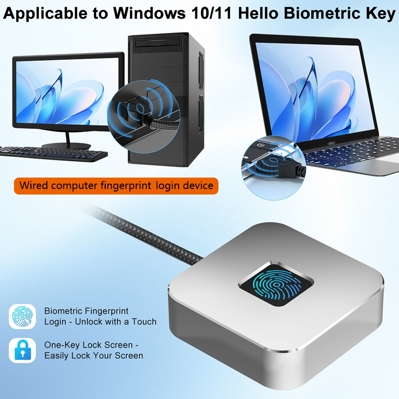 USB Fingerprint Reader with 5f - đánh giá và giá Fingerprint Reader Usb