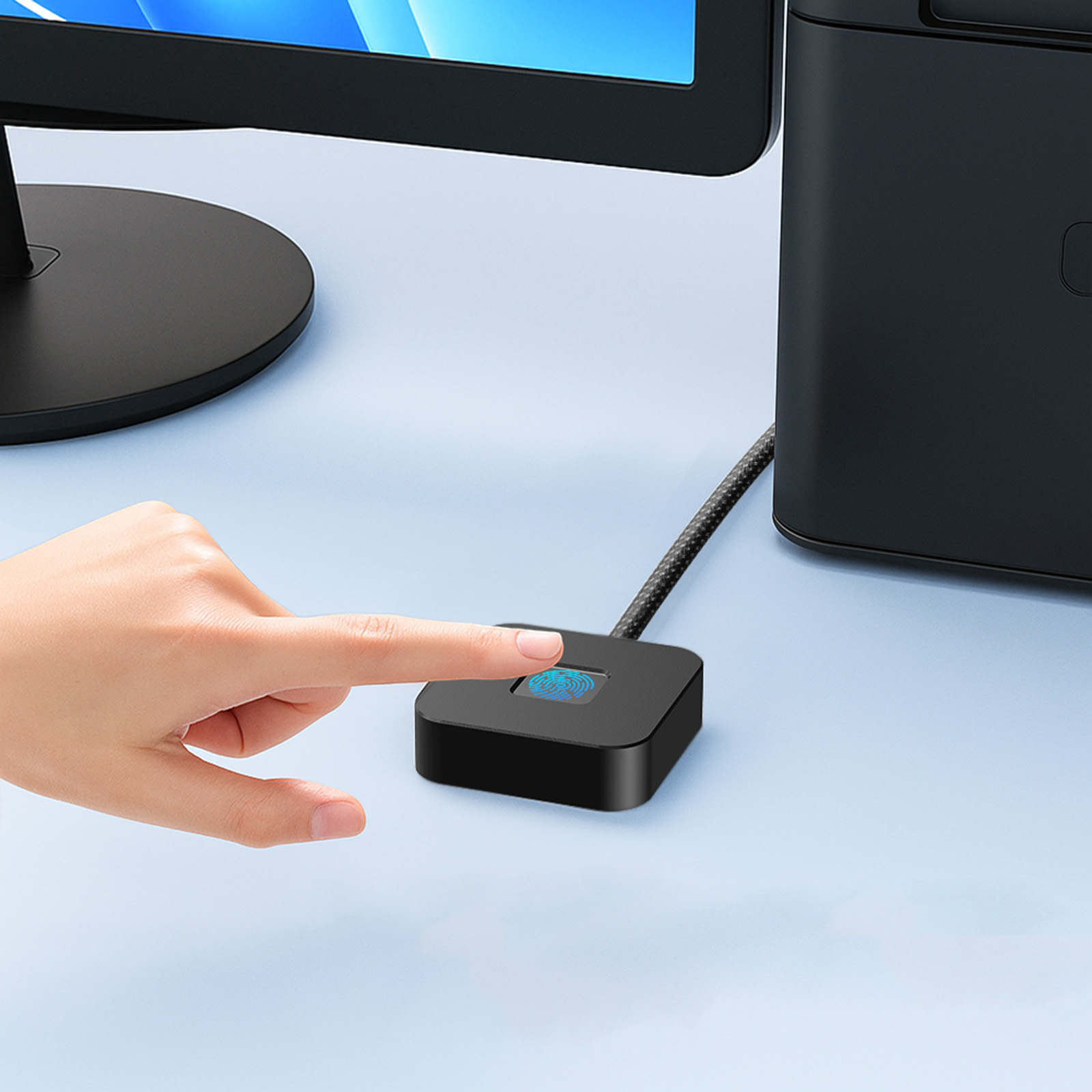 USB Fingerprint Reader with 5f - đánh giá và giá Fingerprint Reader Usb