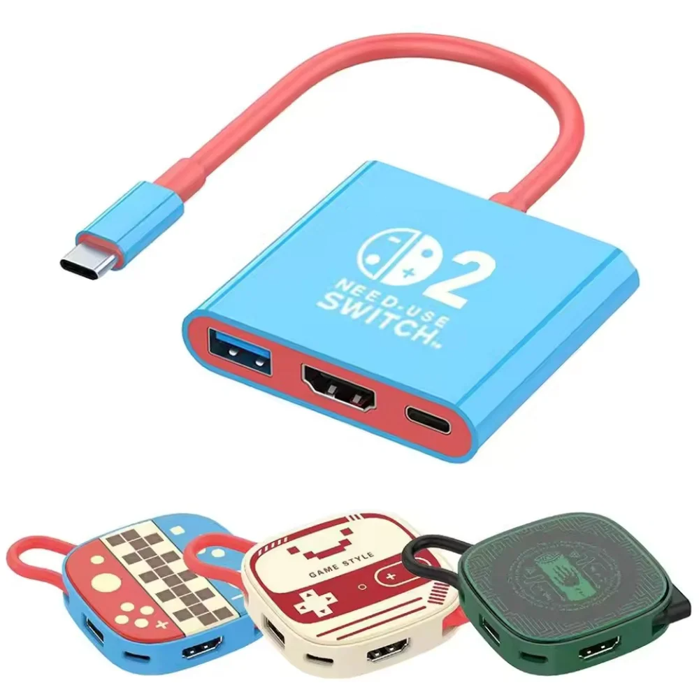 Switch 2 Dock HDMI 4K USB 3.0  - đánh giá và giá Laptop Accessories Hub