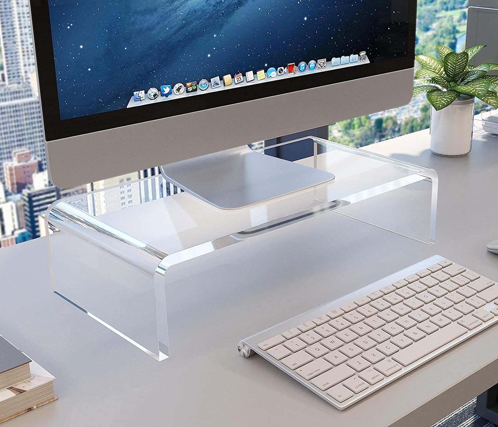 Clear Acrylic Laptop Stand Rob - đánh giá và giá Laptop Accessories For Programmers