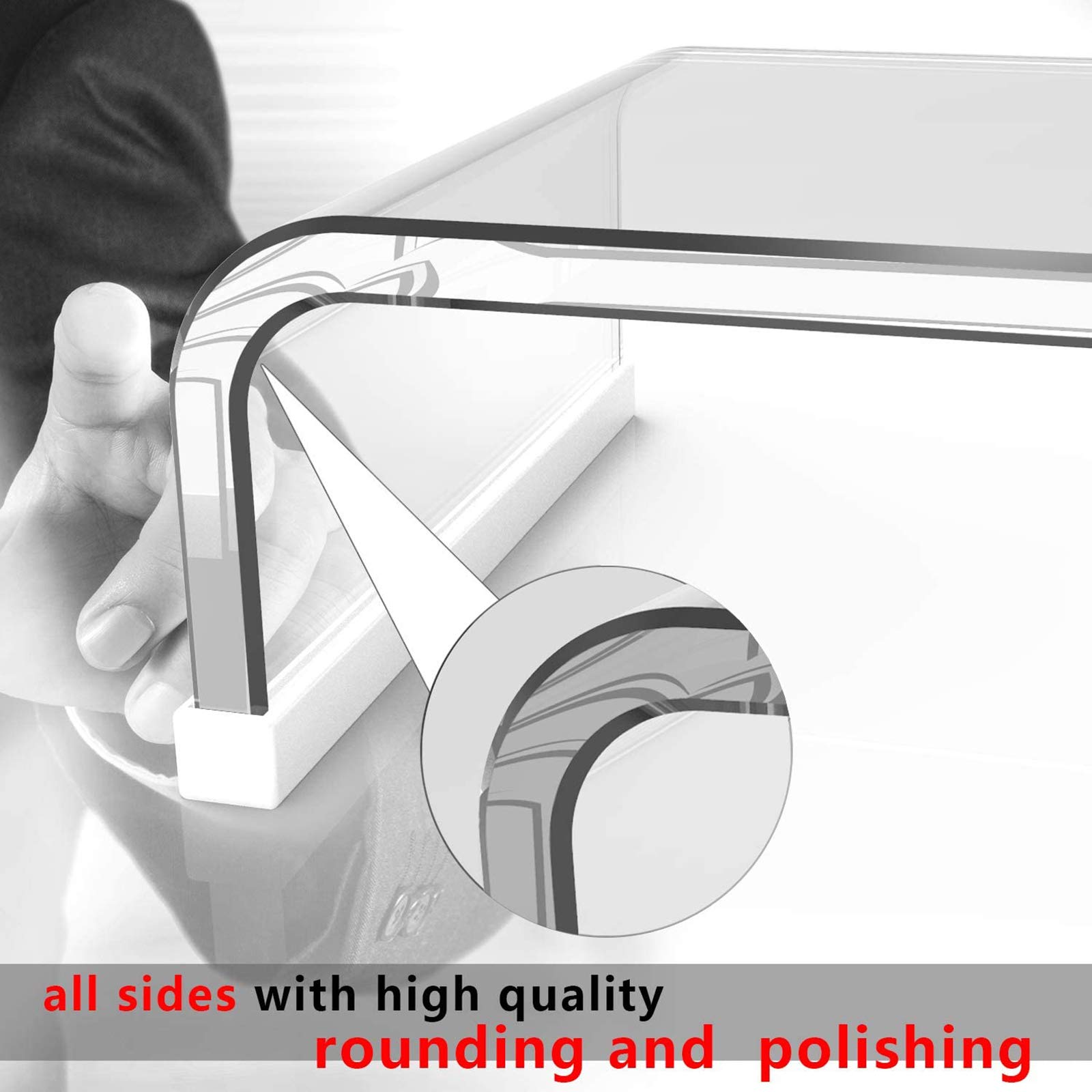 Clear Acrylic Laptop Stand Rob - đánh giá và giá Laptop Accessories For Programmers